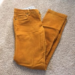 Yellow Corduroy Pants